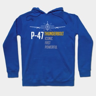 P-47 Thunderbolt: Iconic-Fast-Powerful Hoodie